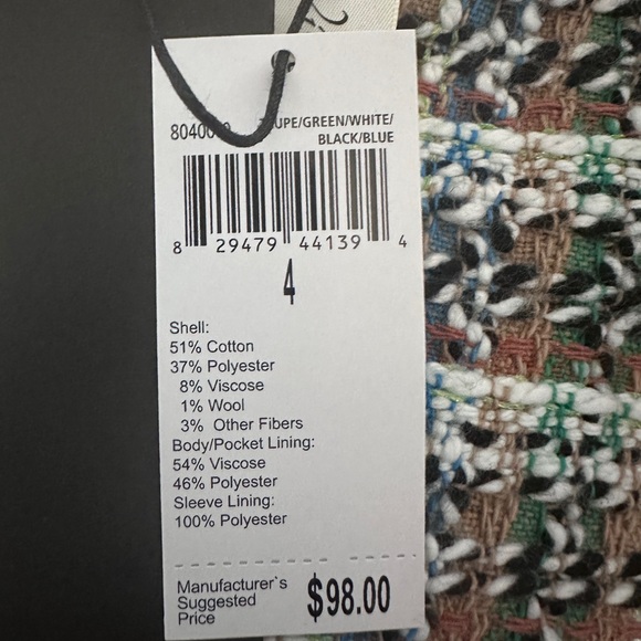 Truth by republic Tweed Multicolor Jacket - Picture 4 of 4